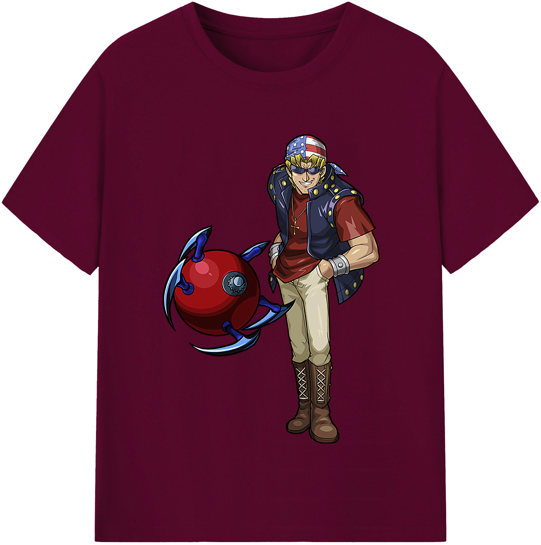 （画像用） 遊☆戯☆王 Yu-Gi-Oh! レディースカジュアルプリントTシャツ（綿100％）